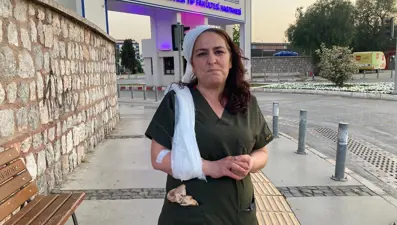 İzmir'de hastane içerisinde doktordan meslektaşı olan eşine şiddet