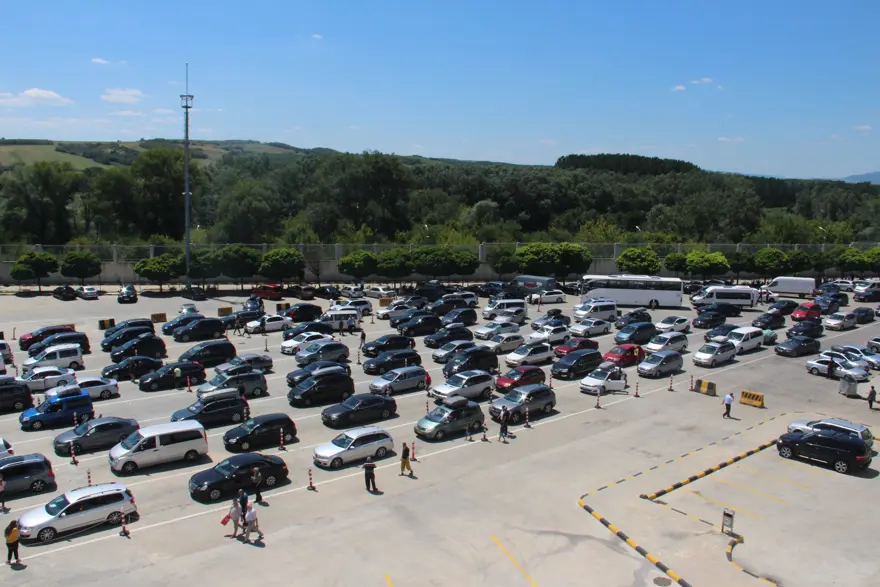 Kapıkule Sınır Kapısı'nda uzun araç kuyruğu 2