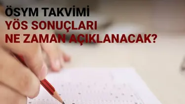 ÖSYM 2025-TR-YÖS/2 sonuçları için tarih verdi