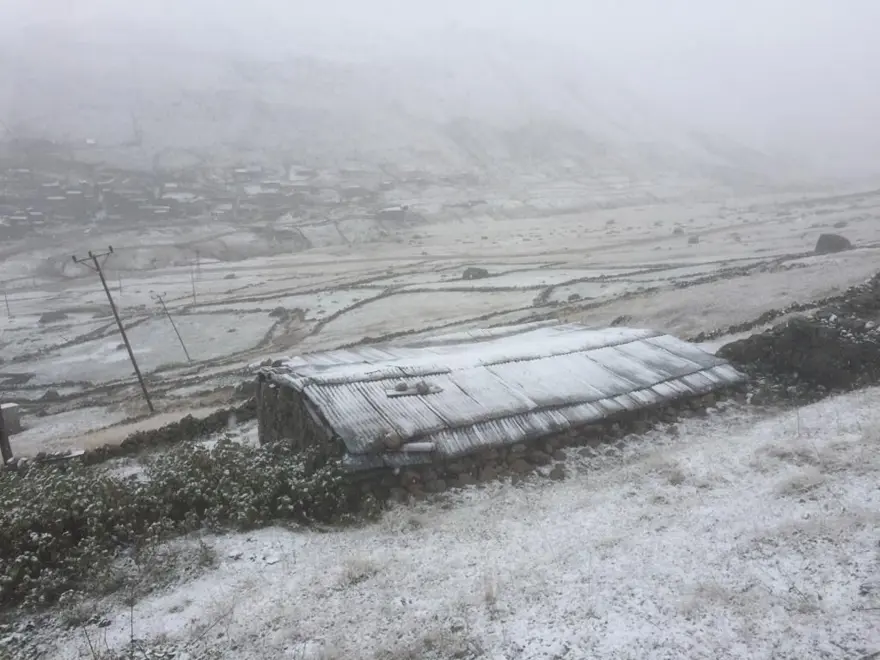 Rize’de yaylalar beyaza büründü 2 Rize’de yaylalar beyaza büründü 2