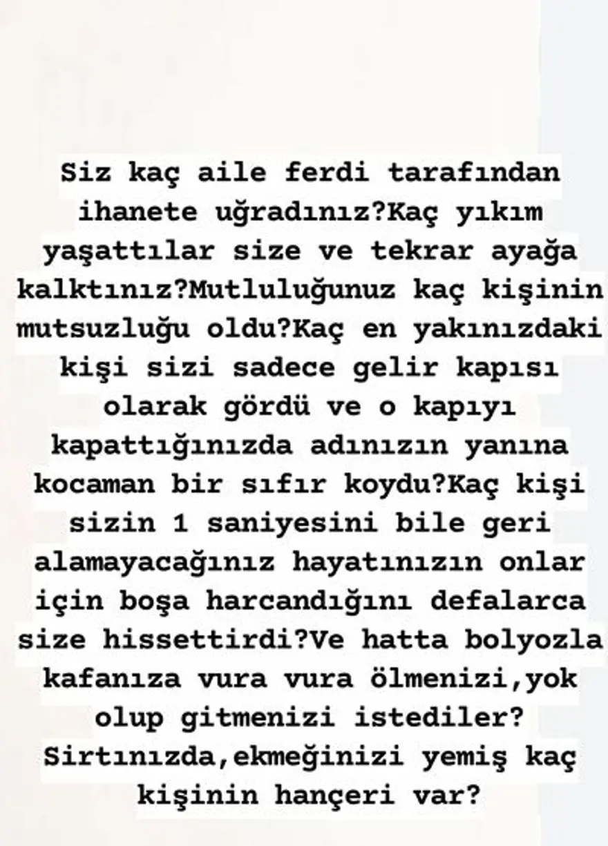 Özcan Deniz'den ailesine rest: Artık kim için yaşayacağımı biliyorum 4 Özcan Deniz'den ailesine rest: Artık kim için yaşayacağımı biliyorum 4