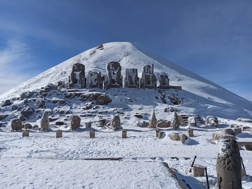 Nemrut Dağı Ören Yeri'ni geçen yıl 171 bin kişi gezdi 