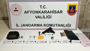 Afyonkarahisar'da uyuşturucu operasyonu