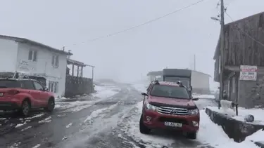 Artvin'in vadilerini sel, yaylalarını kar vurdu