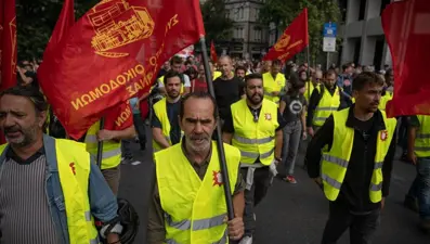 Yunanistan’da genel grev: Ulaşım ve kamu hizmetleri durma noktasına geldi