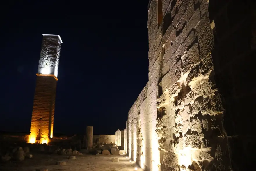 UNESCO Dünya Miras Geçici Listesi'nde bulunan Harran Ören Yeri'ne ışıklandırma 9
