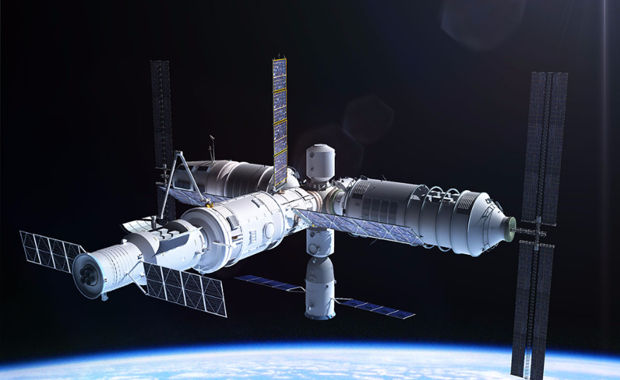 Uzay istasyonu Tiangong-1 büyük ölçüde yandı 3