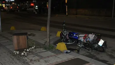 Keşan’da motosiklet ile otomobil çarpıştı: 2 yaralı