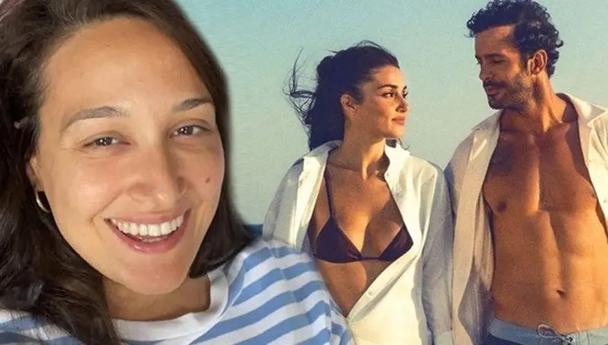 Hande Erçel'in gala pozlarına beğeni yağdı 7