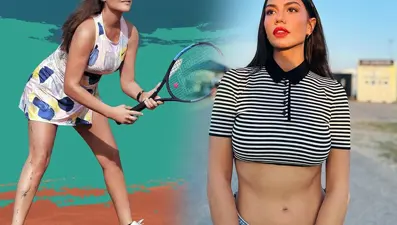 Hülya Avşar'dan Demet Özdemir'e tenis daveti