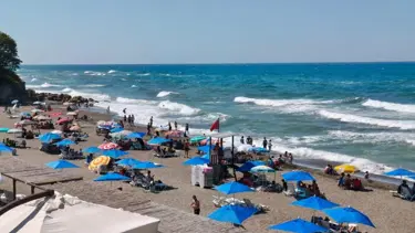 Akçakoca'da deniz yasağı