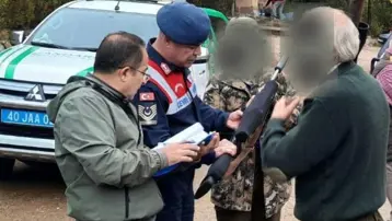 Kaçak avcılar yakalandı