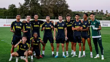 Fenerbahçe üçüncü sınavı için sahada
