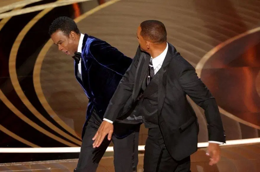 Will Smith'in tokadı yapay zekayla Chris Rock'ın gözünden canlandırıldı 