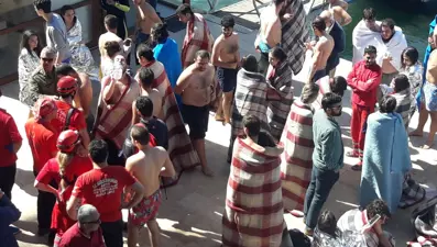 Fethiye'de dalış teknesi battı