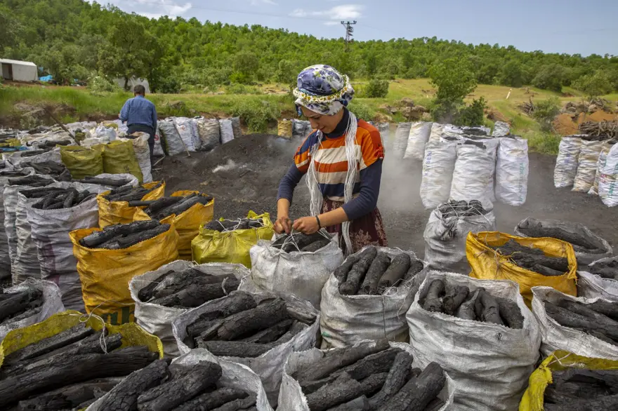 Ekmeklerini mangal kömüründen çıkarıyorlar 14