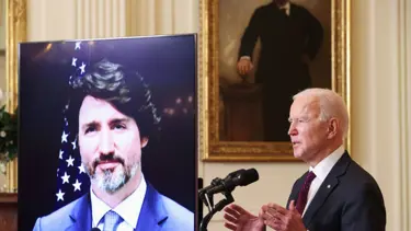 Biden ilk resmi görüşmesini "sanal ortamda" yaptı