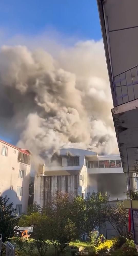 Yalova'da otelde korkutan yangın