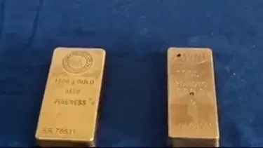 5 milyon liralık kaçak külçe altınla yakalandı