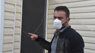 Kiracıya elektrikli tuzak iddiası