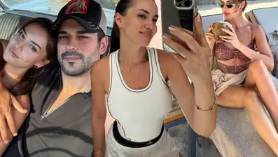 Fahriye Evcen'den yaza veda kareleri: Şehre tekrar hoş geldin