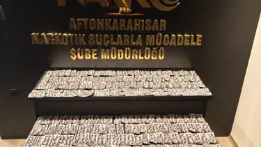 Afyonkarahisar’da uyuşturucu haplarla yakalanan 2 kişi tutuklandı