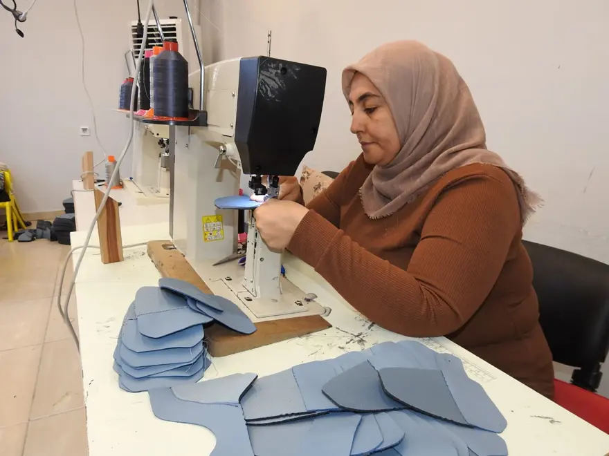 Gaziantepli depremzede kadınlar dünyaya açılıyor: Daha önce hiçbir deneyimim yoktu 6