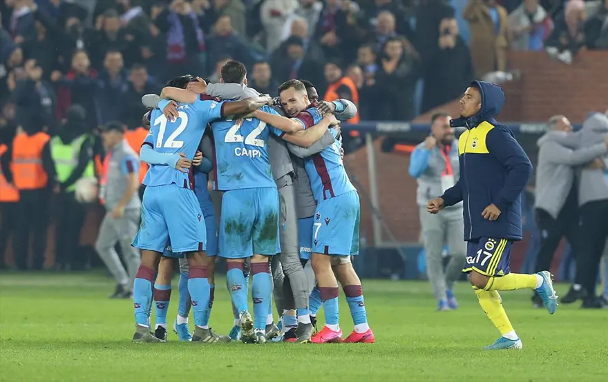 Dev maçta gülen taraf Trabzonspor 