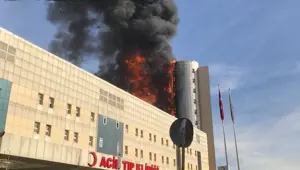 Taksim Eğitim ve Araştırma Hastanesi’nde yangın