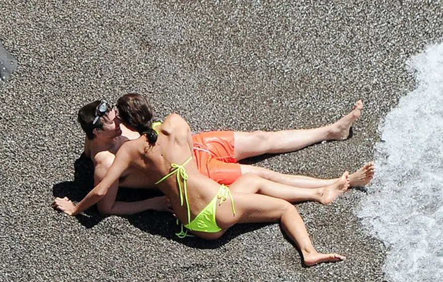 Bradley Cooper ve Irina Shayk tatile doymuyor 11