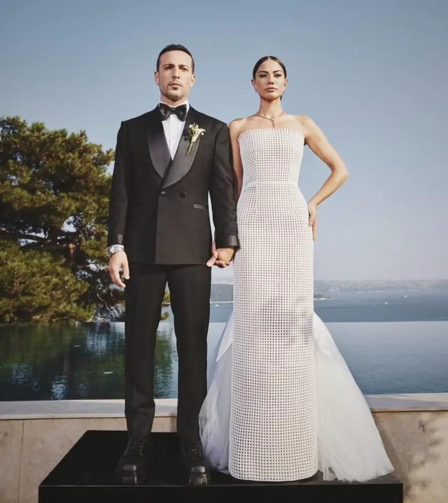 Demet Özdemir ve Oğuzhan Koç'un görkemli düğünü 