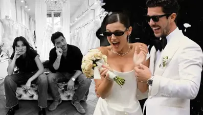 Ünlü oyuncunun ablası paylaştı: Pınar Deniz ile Kaan Yıldırım'ın düğün hazırlığından kareler