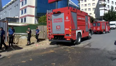 Sancaktepe'de inşaat alanında göçük: 3 işçi yaralandı