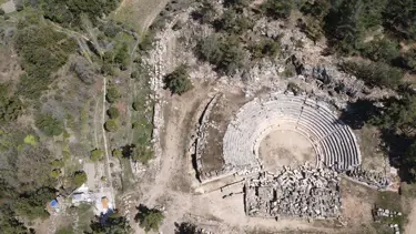 Hyllarima Antik Kenti'ndeki surlar turizme kazandırılacak