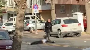 Eski eşini sokak ortasında vurdu, yanına kimseyi yaklaştırmadı