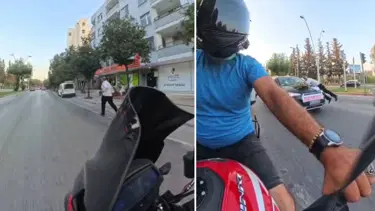 Adana'da bahşiş koşusu: Kaputa atladı