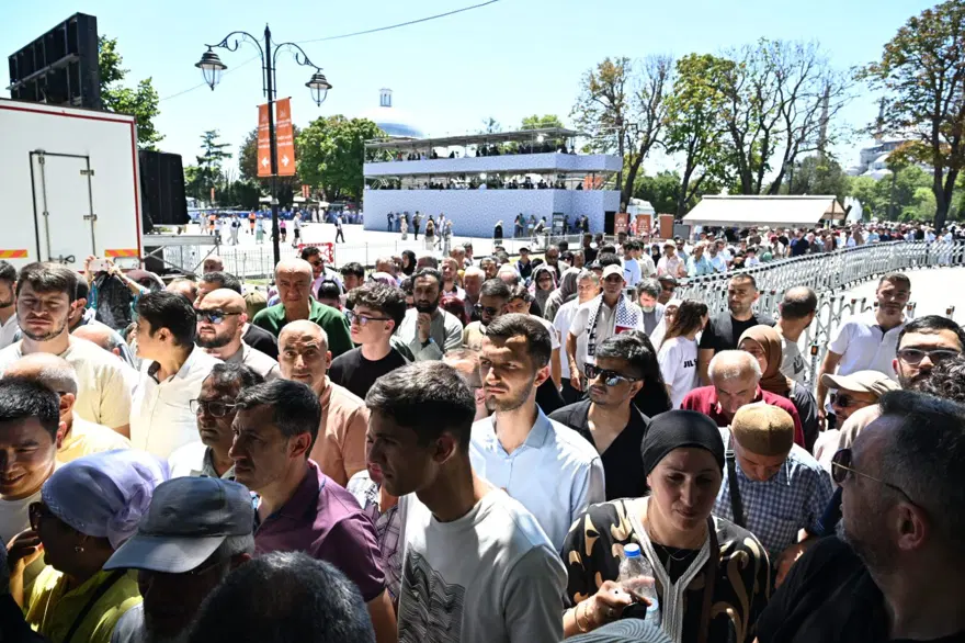 Ayasofya’daHaniye için gıyabi cenaze namazı 10 Ayasofya’daHaniye için gıyabi cenaze namazı 10