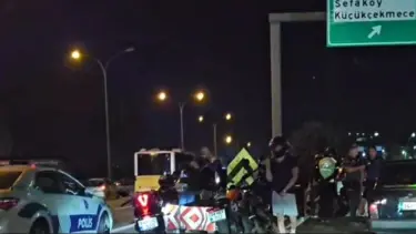 Basın Ekspres'te feci kaza: Bir ağır yaralı