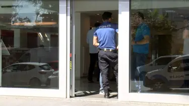 Bankayı soymak istedi, alarm çalınca kaçtı