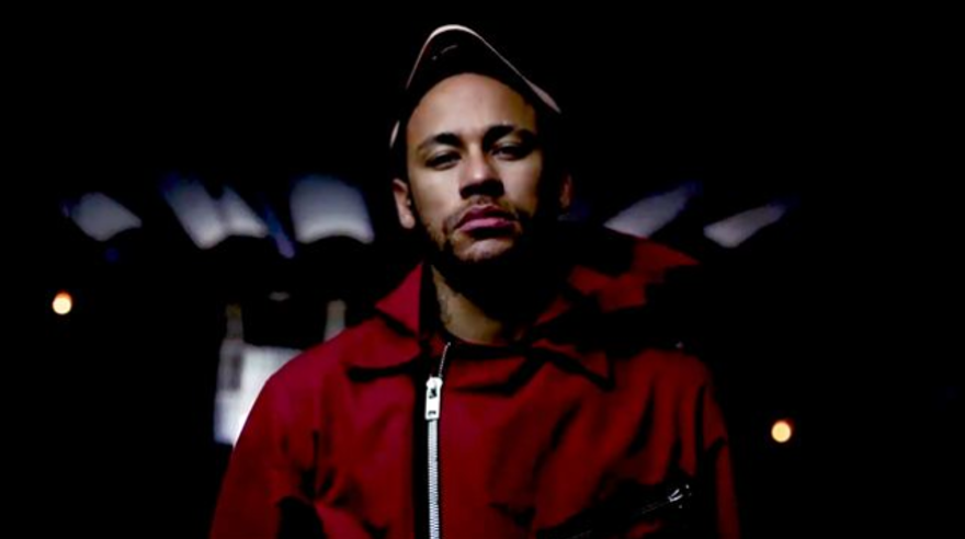 Yıldız futbolcu Neymar, La Casa de Papel'de 1