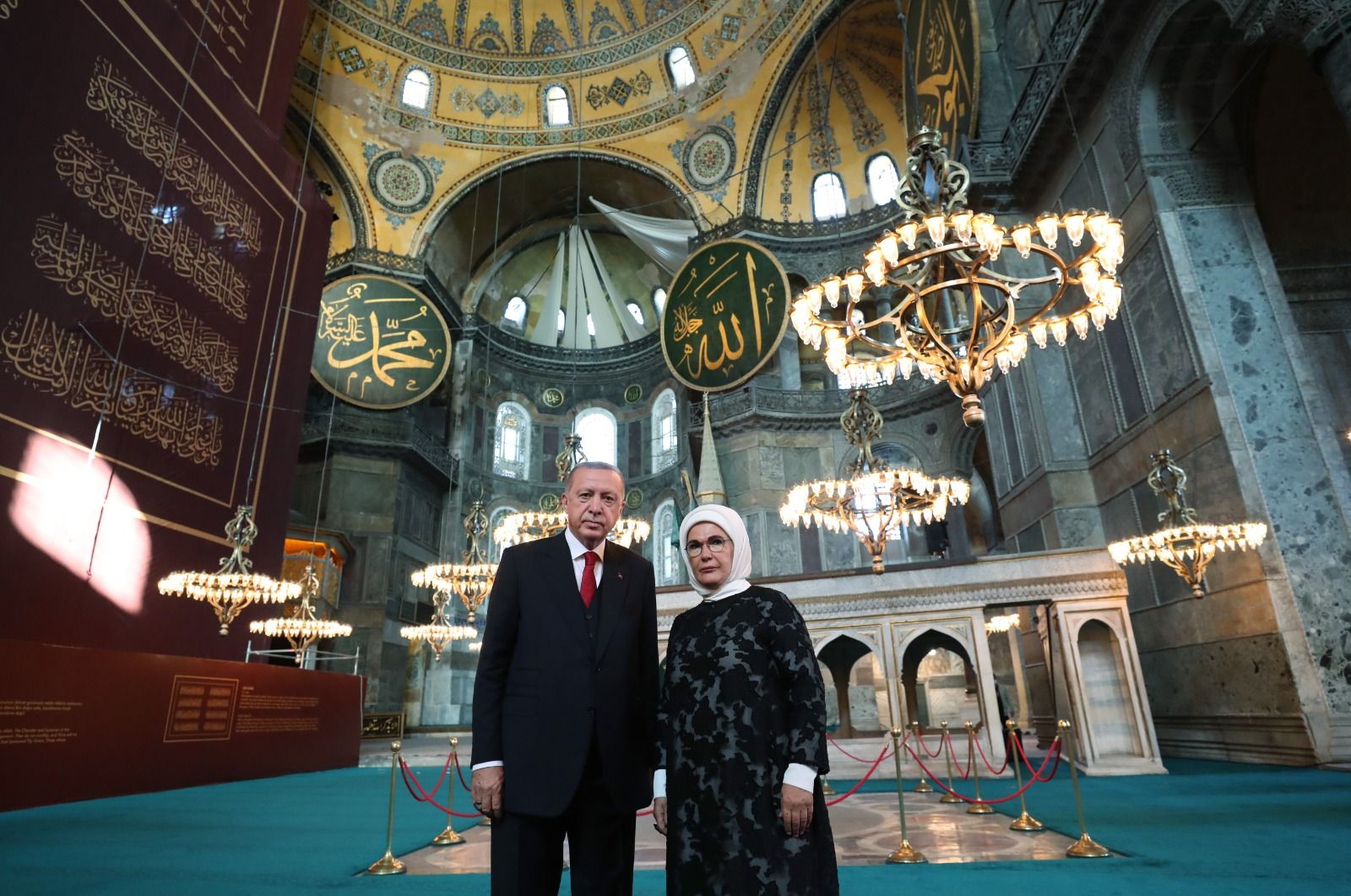 Ayasofya'da 86 yıl sonra ilk namaz