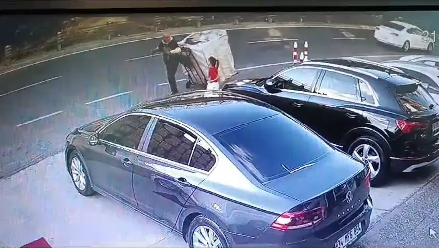 Şişli'de öldürülen 6 yaşındaki Şirin'in son görüntüleri! 