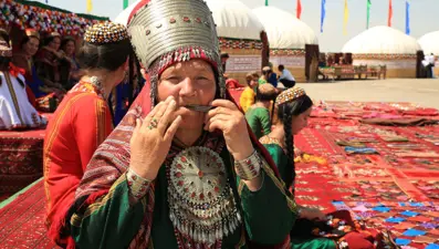 “Zaman Yolcusu” Karakum Çölü'nde