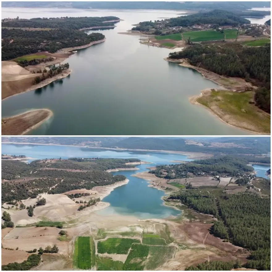 Barajların doluluk oranı kuraklık nedeniyle düştü 2