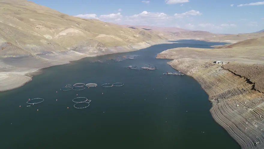 Sarımehmet Barajı'nda endişelendiren görüntü 6