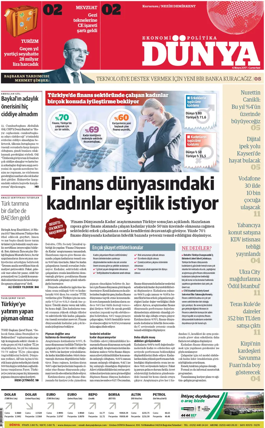 Günün gazete manşetleri - 06.05.2017 6