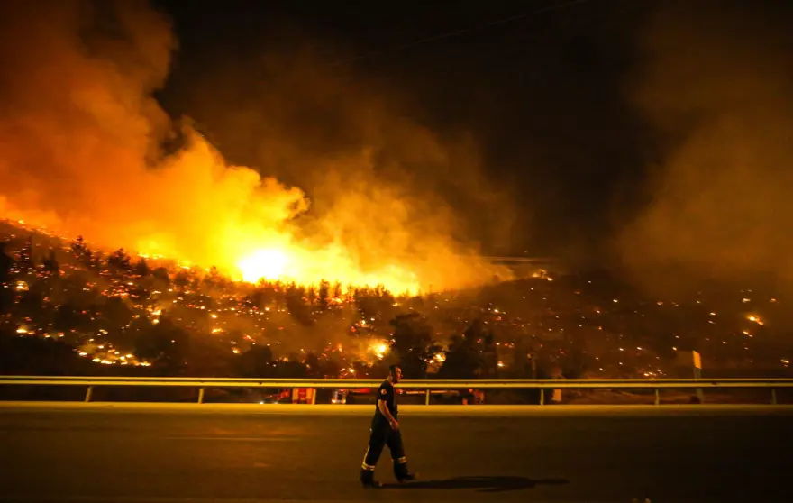 Mersin Gülnar'da orman yangını 13 Mersin Gülnar'da orman yangını 13