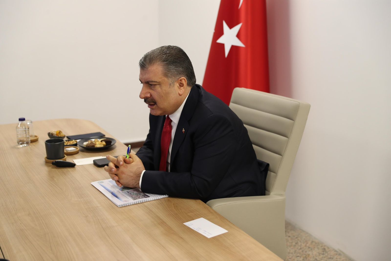 Sağlık Bakanı Koca başkanlığında MHRS toplantısı yapıldı