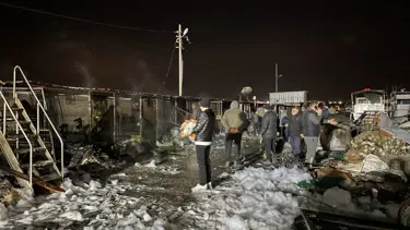 Silivri’de balıkçı barakalarında yangın: 12 baraka küle döndü