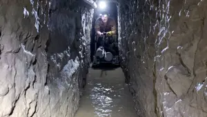 ABD ile Meksika sınırında "en uzun" kaçakçılık tüneli keşfedildi